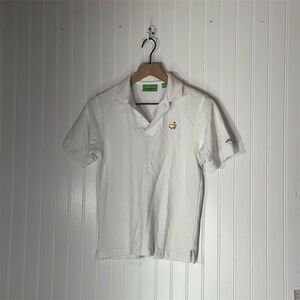 Masters Collection Kids Size S (8/10) White Polo Golf Shirt Augusta National VTG